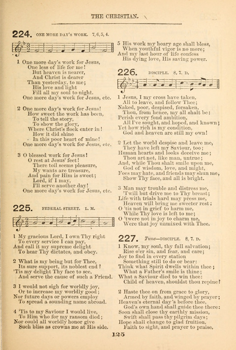 Our Glad Hosanna: for the service of Song in the Sunday School, the Social Gathering, and the Prayer Meeting page 125