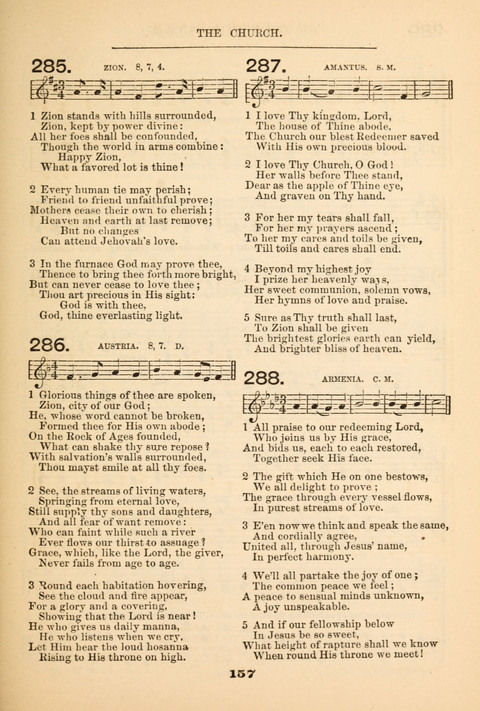 Our Glad Hosanna: for the service of Song in the Sunday School, the Social Gathering, and the Prayer Meeting page 157