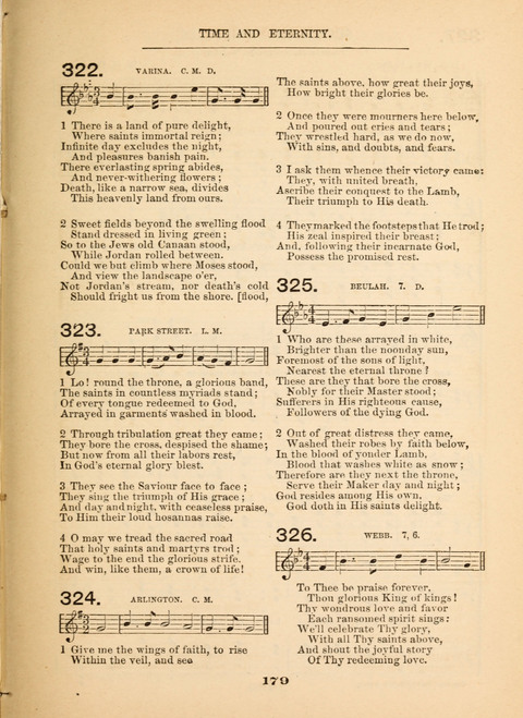 Our Glad Hosanna: for the service of Song in the Sunday School, the Social Gathering, and the Prayer Meeting page 179