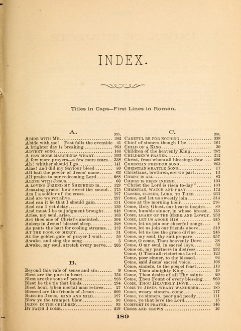 Our Glad Hosanna: for the service of Song in the Sunday School, the Social Gathering, and the Prayer Meeting page 189