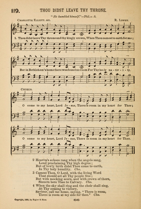 Our Glad Hosanna: for the service of Song in the Sunday School, the Social Gathering, and the Prayer Meeting page 66