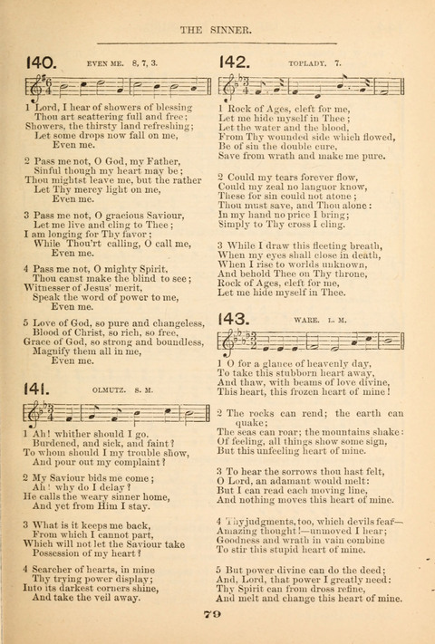 Our Glad Hosanna: for the service of Song in the Sunday School, the Social Gathering, and the Prayer Meeting page 79