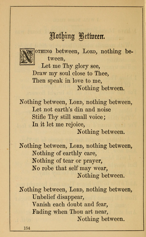 One Hundred Choice Hymns: in large type page 154