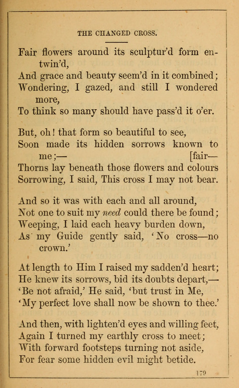 One Hundred Choice Hymns: in large type page 179