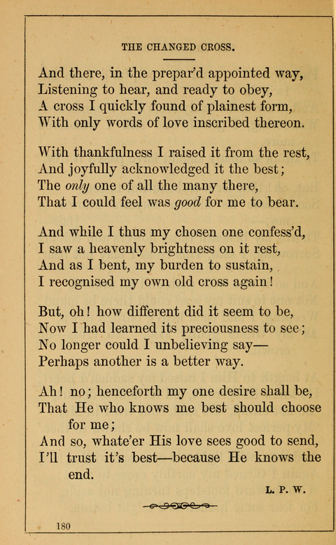 One Hundred Choice Hymns: in large type page 180