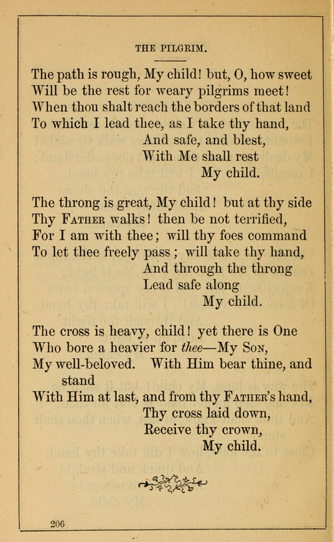 One Hundred Choice Hymns: in large type page 206