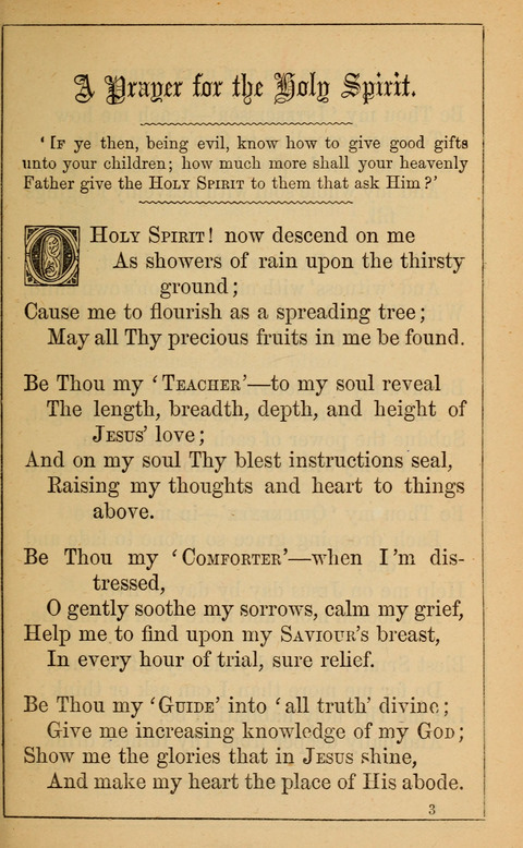 One Hundred Choice Hymns: in large type page 3