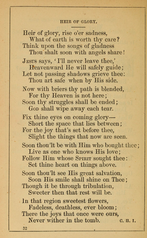 One Hundred Choice Hymns: in large type page 32