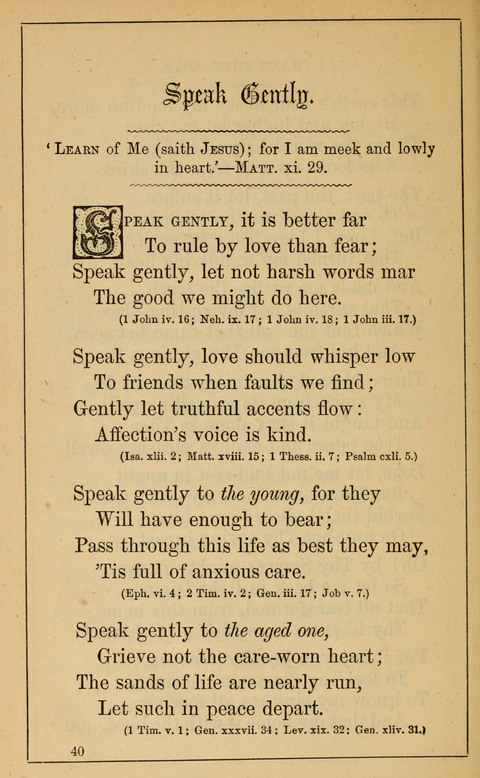 One Hundred Choice Hymns: in large type page 40