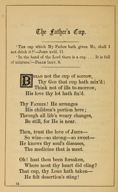 One Hundred Choice Hymns: in large type page 54