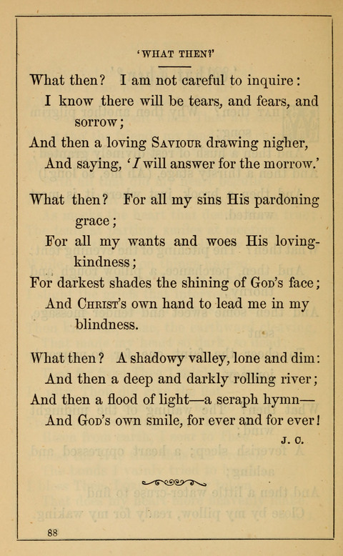 One Hundred Choice Hymns: in large type page 88