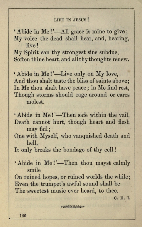 One Hundred Choice Hymns: in large type page 120