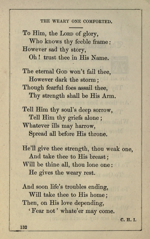 One Hundred Choice Hymns: in large type page 132