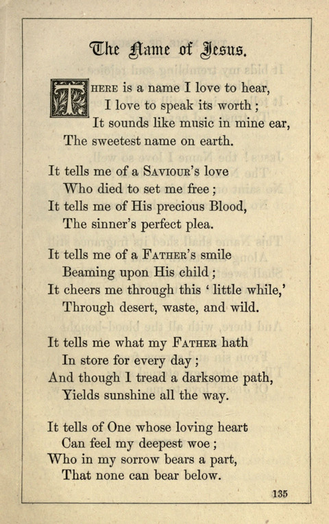 One Hundred Choice Hymns: in large type page 135