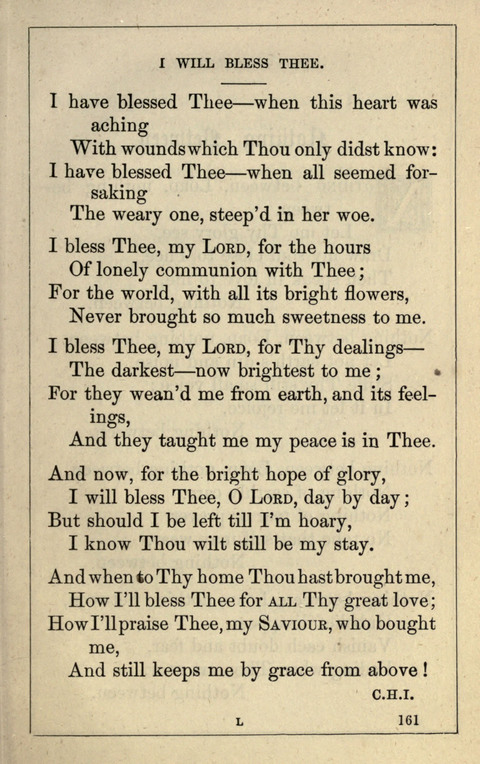 One Hundred Choice Hymns: in large type page 161