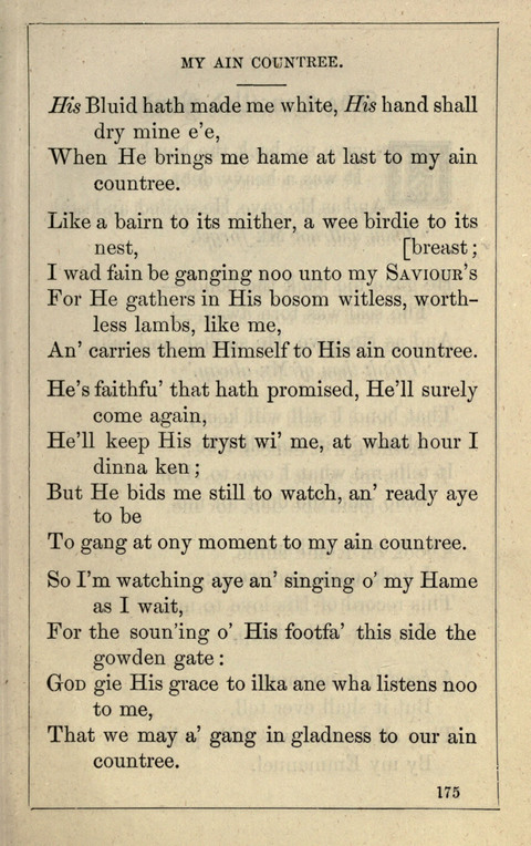 One Hundred Choice Hymns: in large type page 175