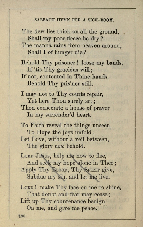 One Hundred Choice Hymns: in large type page 190