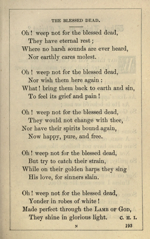 One Hundred Choice Hymns: in large type page 193