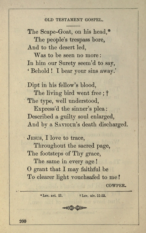 One Hundred Choice Hymns: in large type page 200