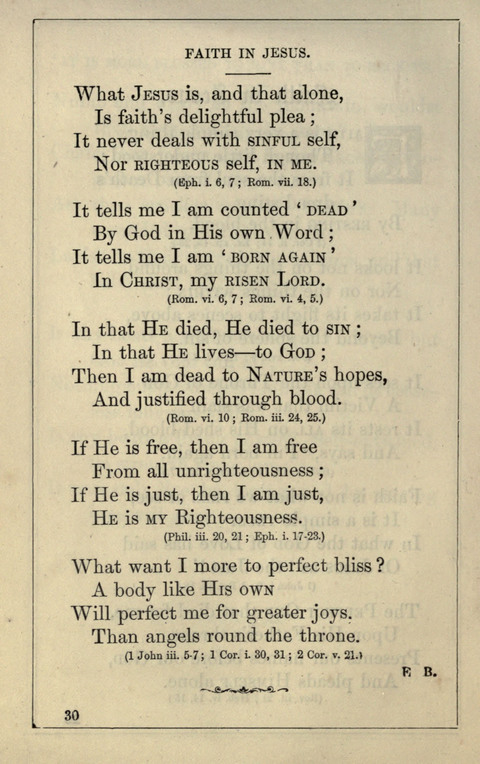 One Hundred Choice Hymns: in large type page 30