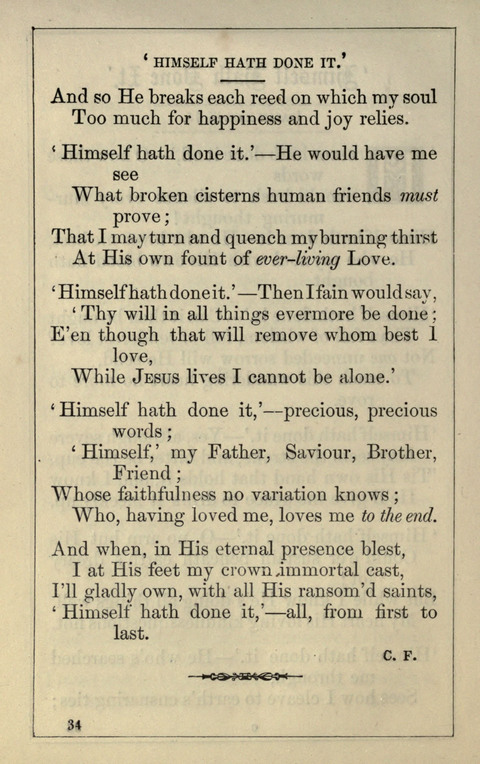 One Hundred Choice Hymns: in large type page 34