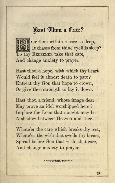 One Hundred Choice Hymns: in large type page 35