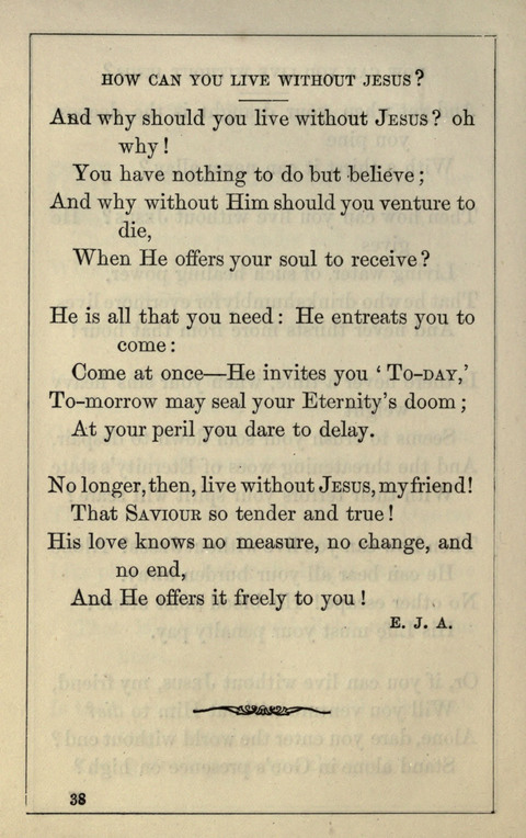 One Hundred Choice Hymns: in large type page 38