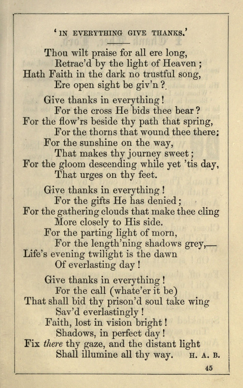 One Hundred Choice Hymns: in large type page 45