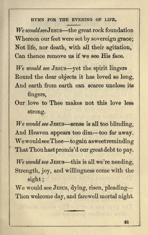 One Hundred Choice Hymns: in large type page 51