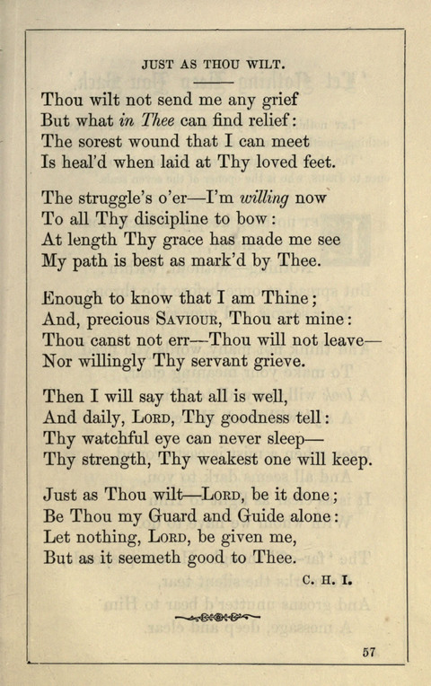 One Hundred Choice Hymns: in large type page 57