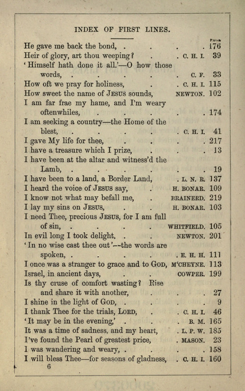 One Hundred Choice Hymns: in large type page 6