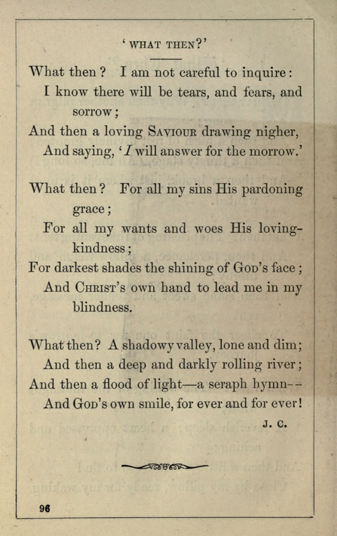 One Hundred Choice Hymns: in large type page 96