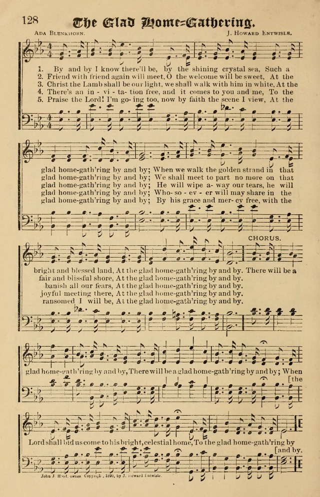 Our Hymns: compiled for use in the services of the Baptist Temple page 128