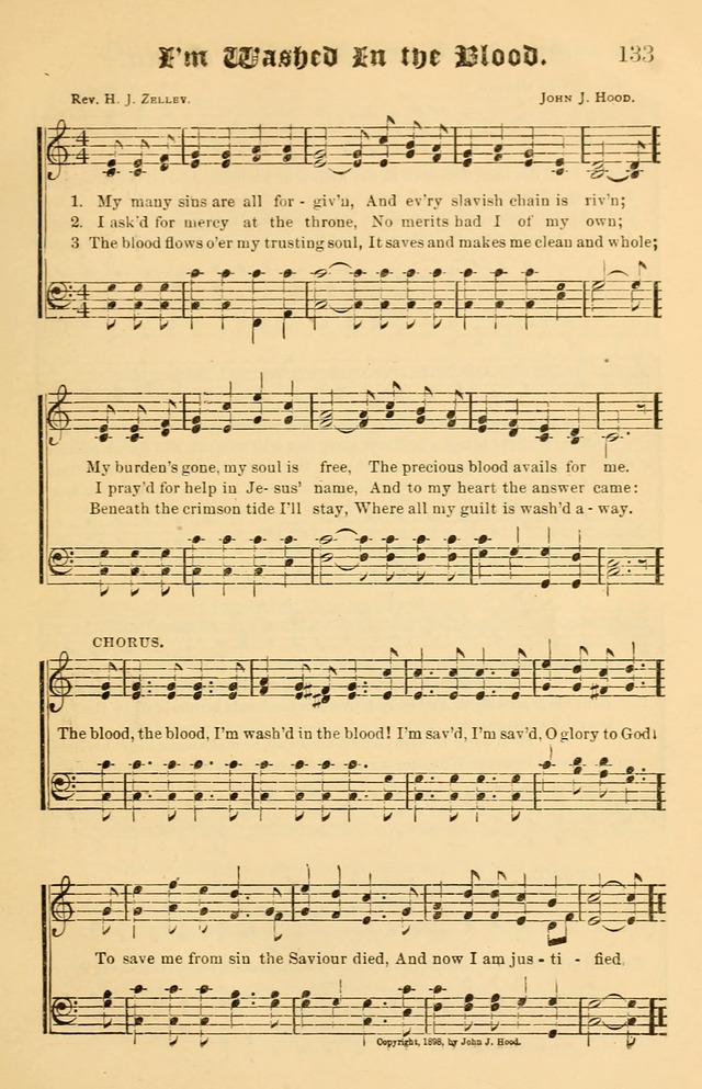 Our Hymns: compiled for use in the services of the Baptist Temple page 133