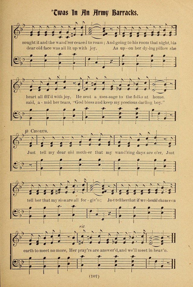 One Hundred Favorite Songs and Music: of the Salvation Army page 112