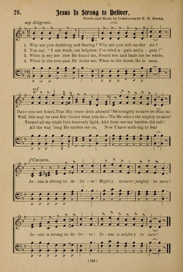 One Hundred Favorite Songs and Music: of the Salvation Army page 115