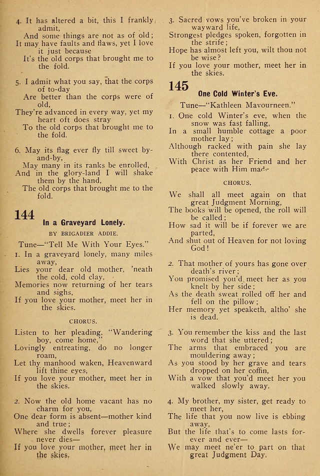 One Hundred Favorite Songs and Music: of the Salvation Army page 168