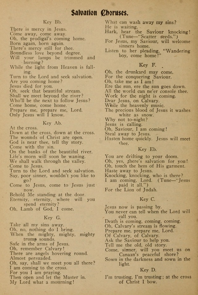 One Hundred Favorite Songs and Music: of the Salvation Army page 177