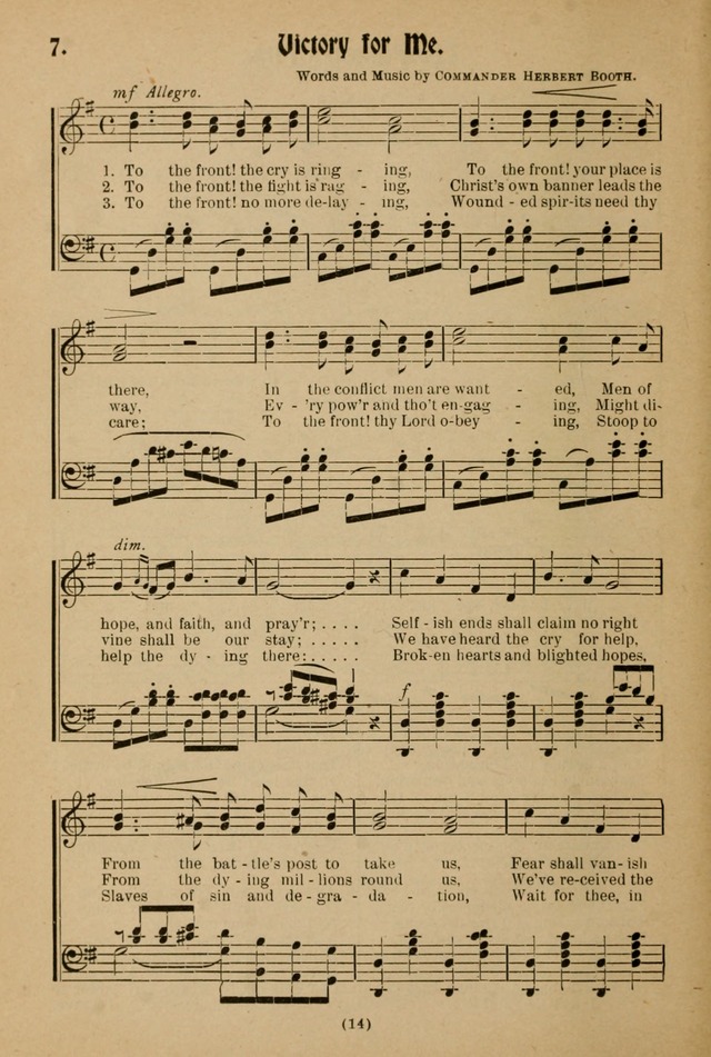 One Hundred Favorite Songs and Music: of the Salvation Army page 19