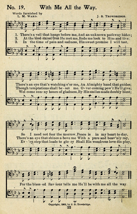 One Hundred Gospel Hymns: for male voices page 20