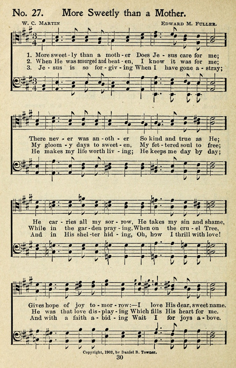 One Hundred Gospel Hymns: for male voices page 28