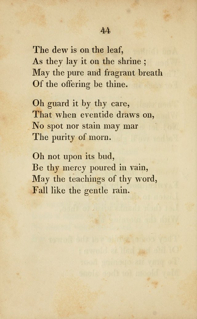 Original Hymns for Sabbath Schools page 37