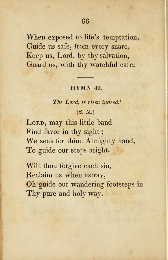 Original Hymns for Sabbath Schools page 59