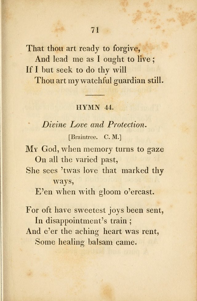 Original Hymns for Sabbath Schools page 64