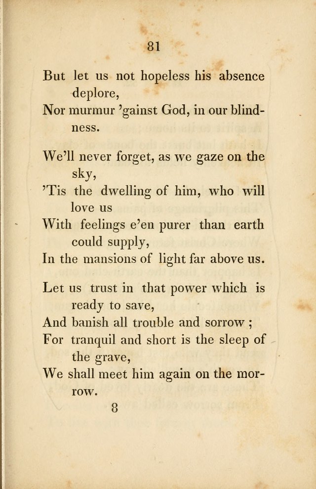 Original Hymns for Sabbath Schools page 74