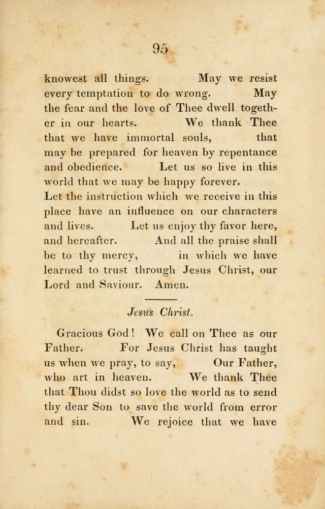 Original Hymns for Sabbath Schools page 88