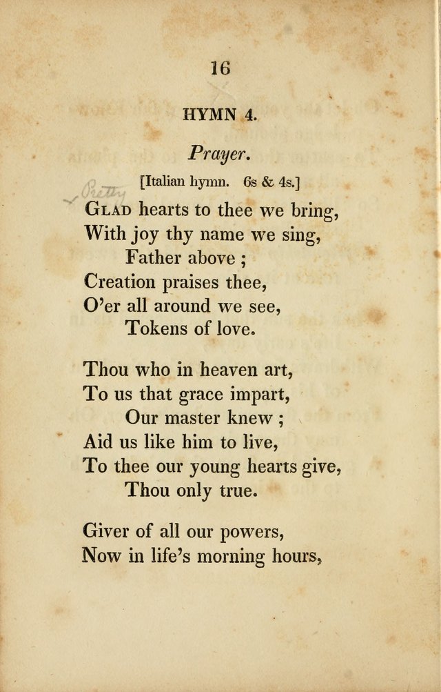 Original Hymns for Sabbath Schools page 9