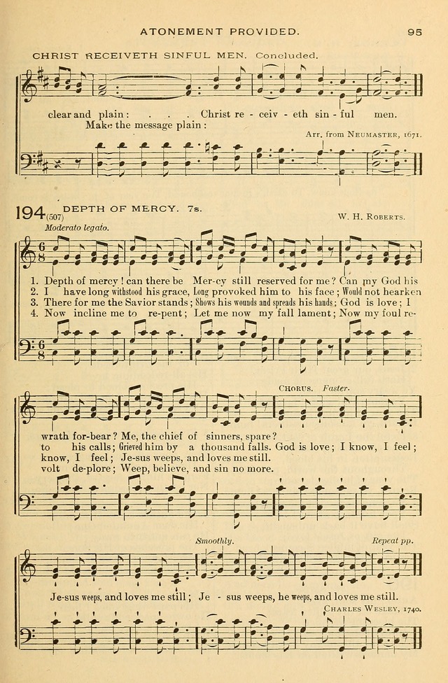 The Otterbein Hymnal: for use in public and social worship page 100