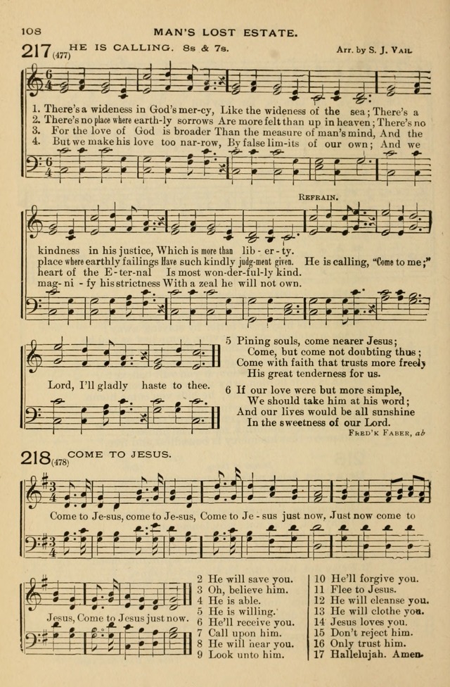 The Otterbein Hymnal: for use in public and social worship page 113