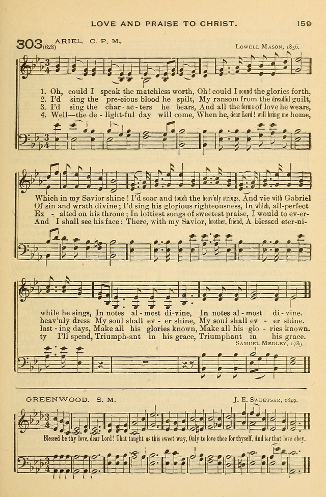 The Otterbein Hymnal: for use in public and social worship page 164